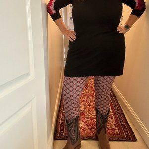 Uber Soft Plus Size Sweetlegs Leggings NWT Mariposa Pattern